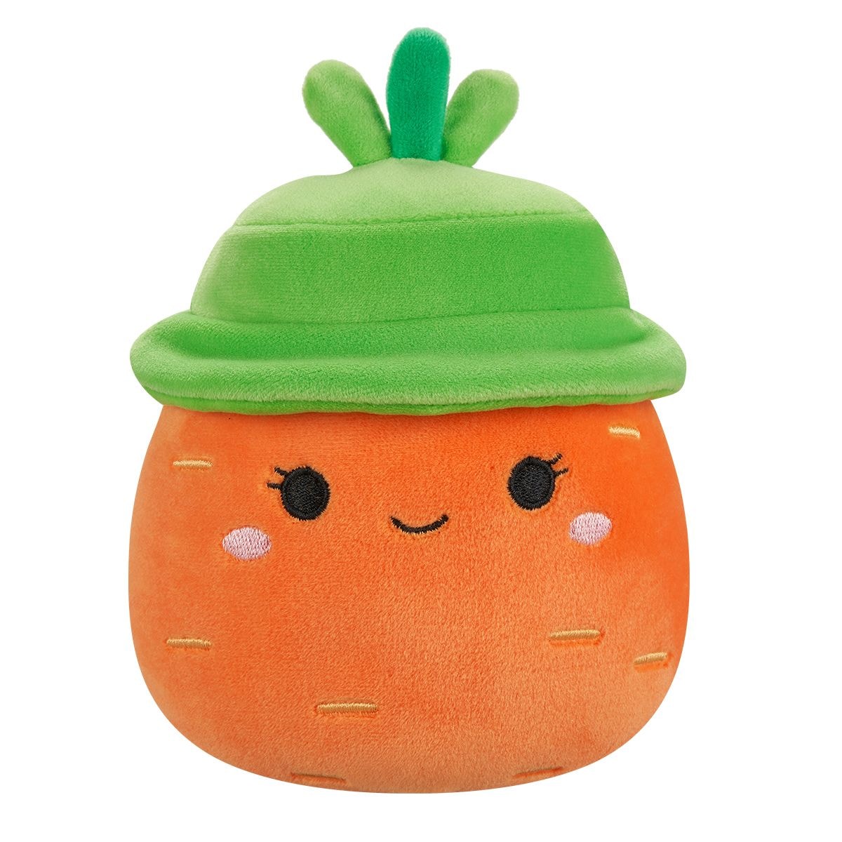 Squishmallows Морквина Кароліна в капелюсі 13 см - купити в Україні