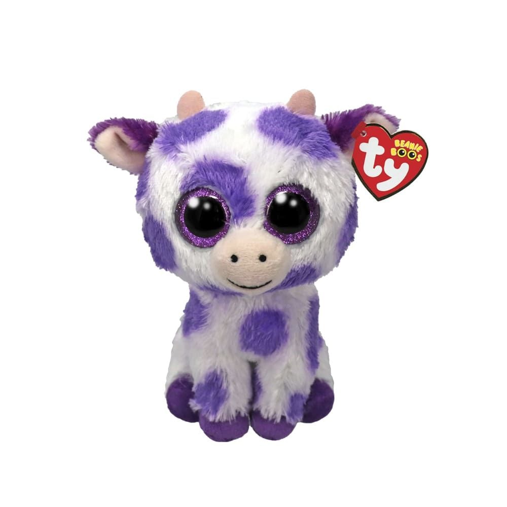 М'яка іграшка TY Beanie Boos Корова ETHEL 15 см купити
