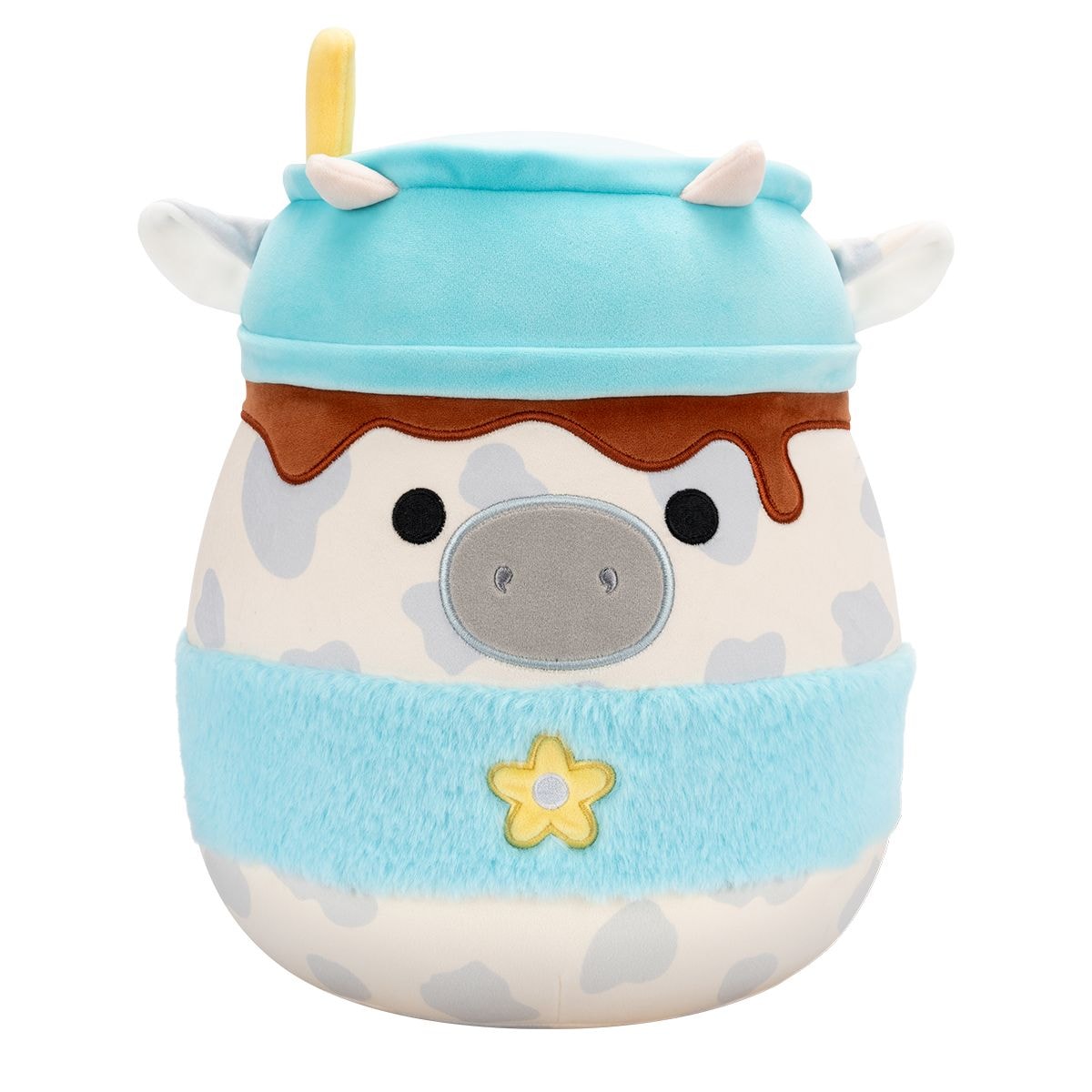 Купити Squishmallows Сіра корівка 30 см в Україні