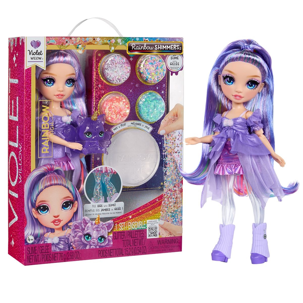 Лялька Rainbow High Віолетта Rainbow Shimmers