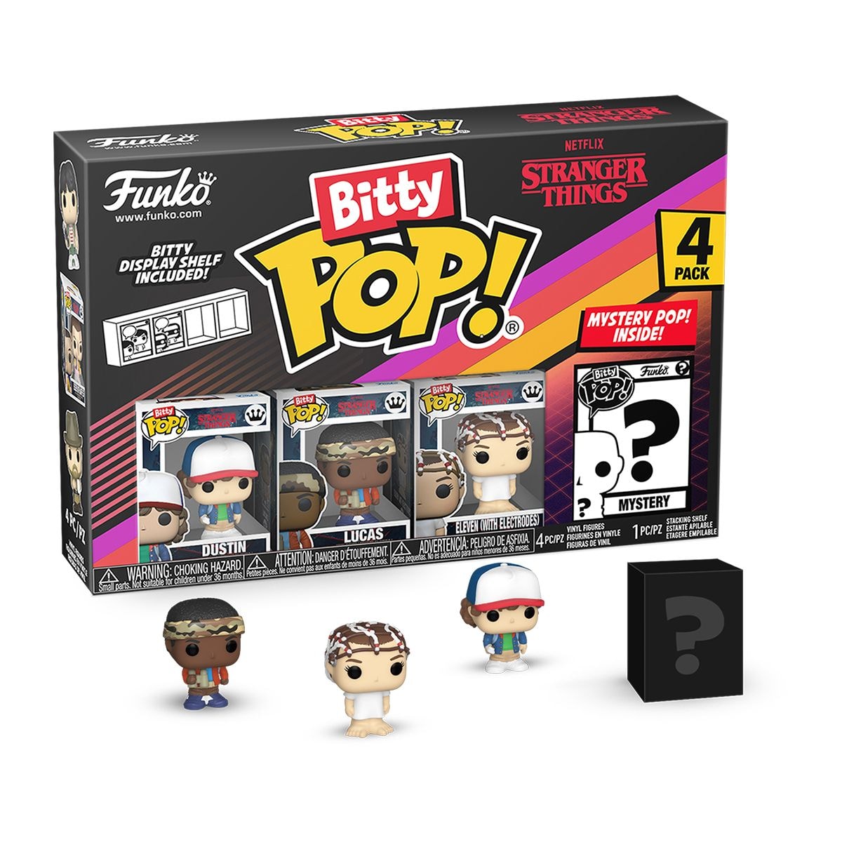 Набір фігурок Bitty Pop! Дивні дива Дастін Funko