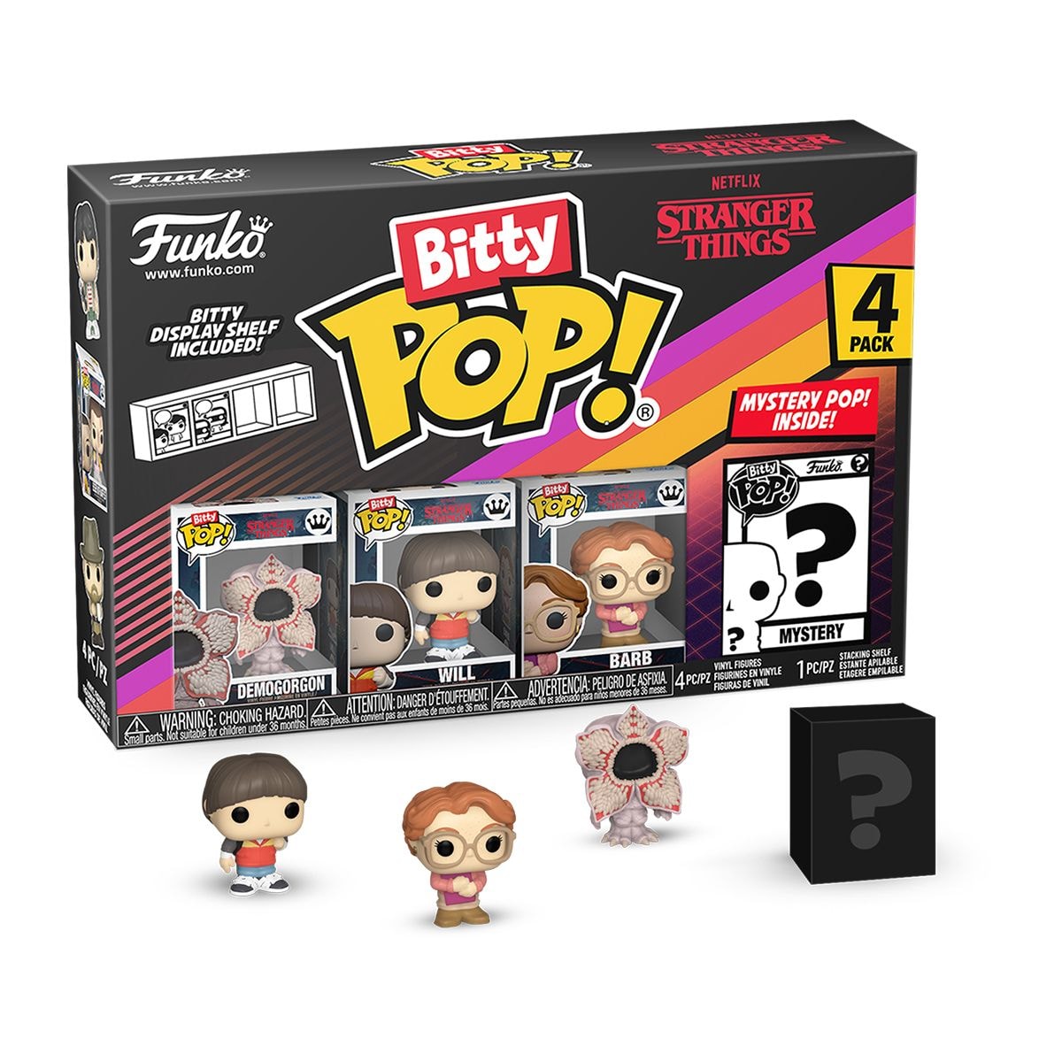 Набір фігурок Bitty Pop! Дивні дива Демогоргон Funko