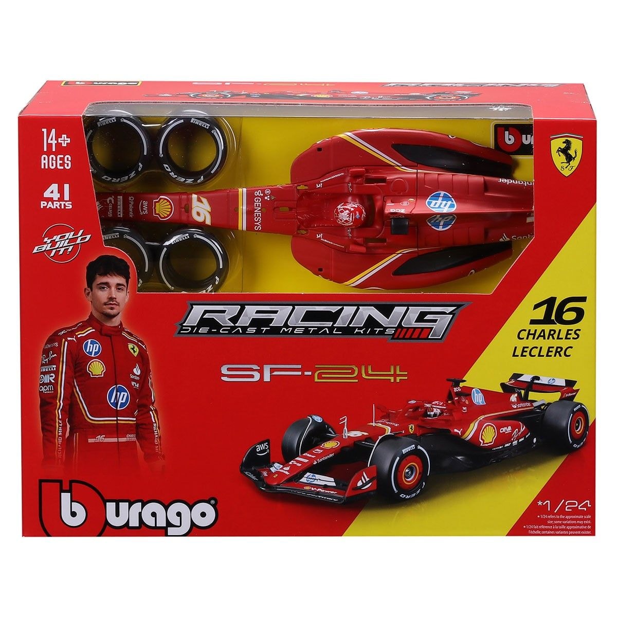 Авто-конструктор Ferrari SF-24 (1:24) Bburago | Купити