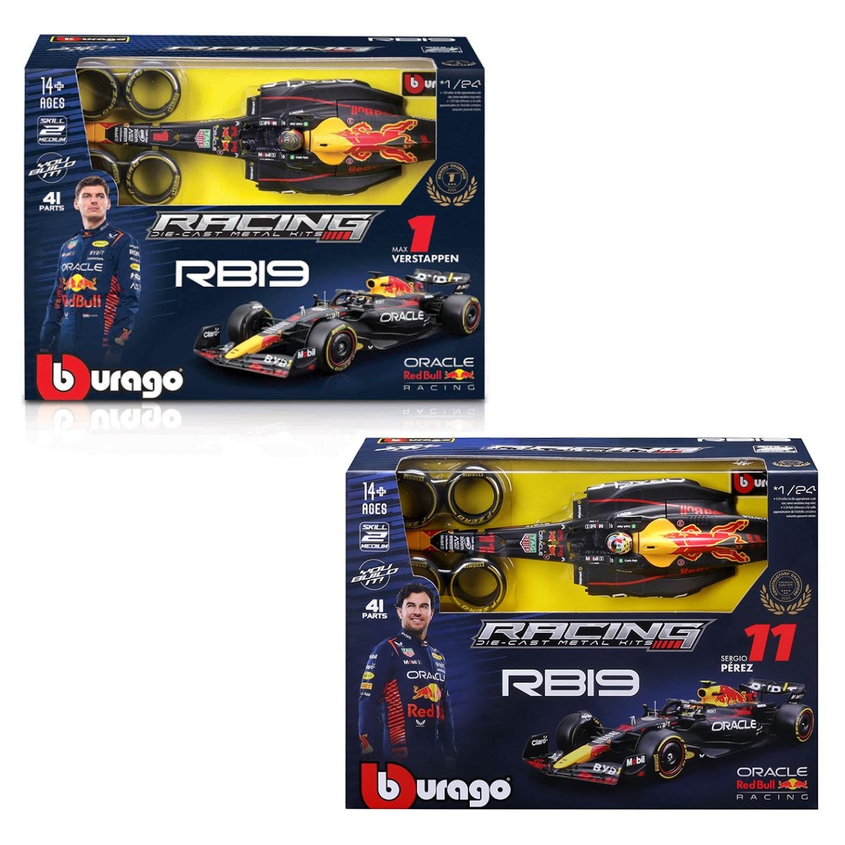 Авто-конструктор Oracle Red Bull Racing RB19 1:24 Bburago