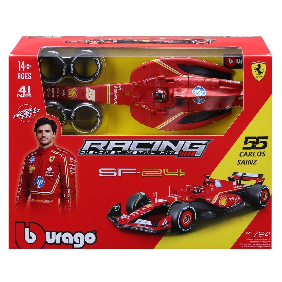 Авто-конструктор Ferrari 1:24 #55 Bburago