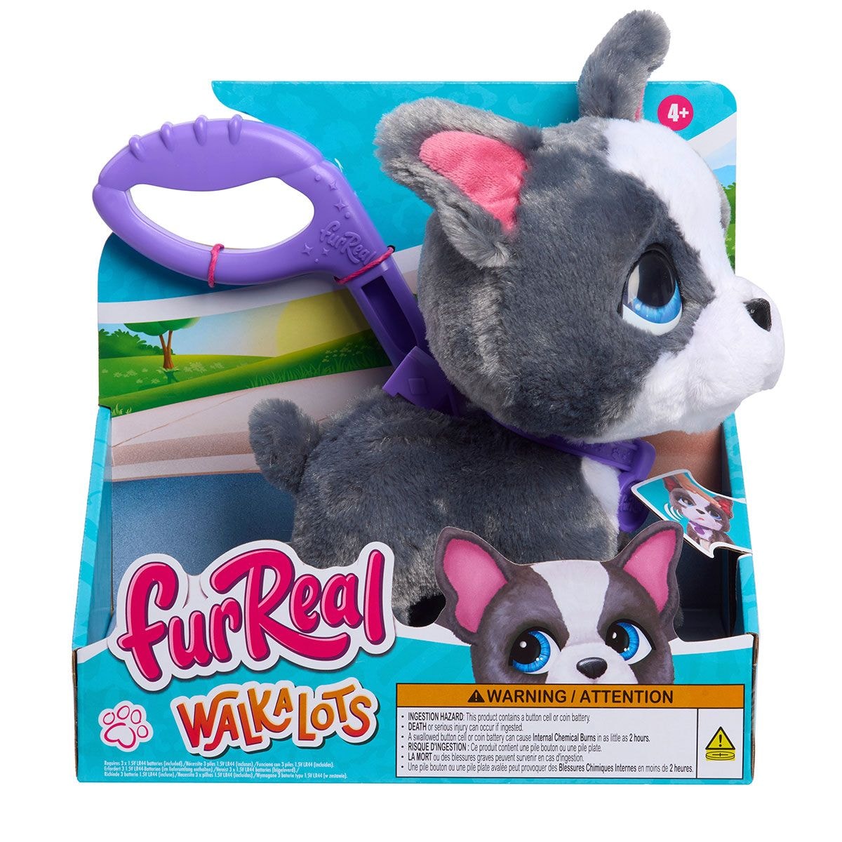 Furreal Walk-a-Lots – Французький бульдог інтерактивна іграшка