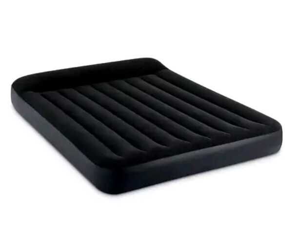 Матрац надувний 152x203x25 см Intex з насосом