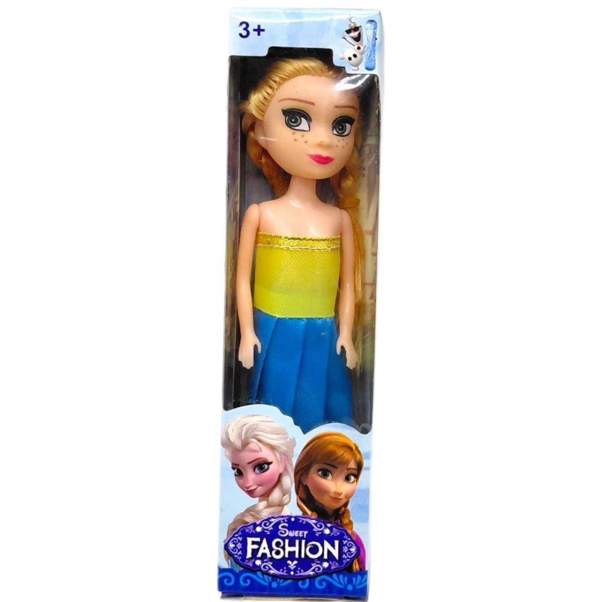 Лялька принцеса FROZEN жовто-блакитна