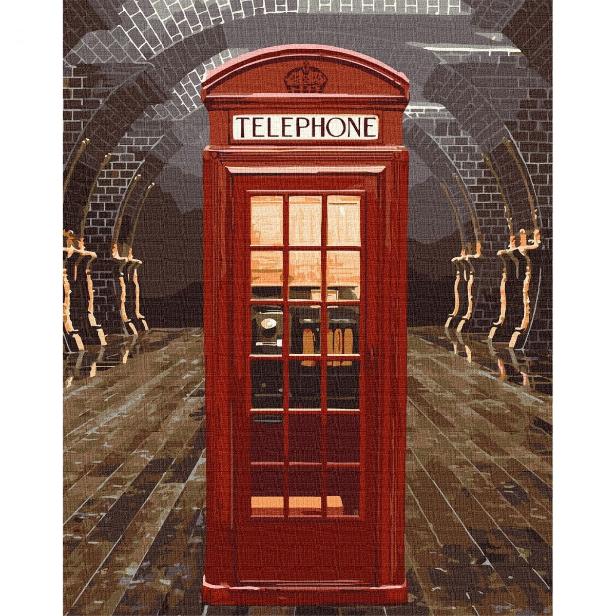 Картина за номерами Harry Potter: Магічний вхід 40х50см