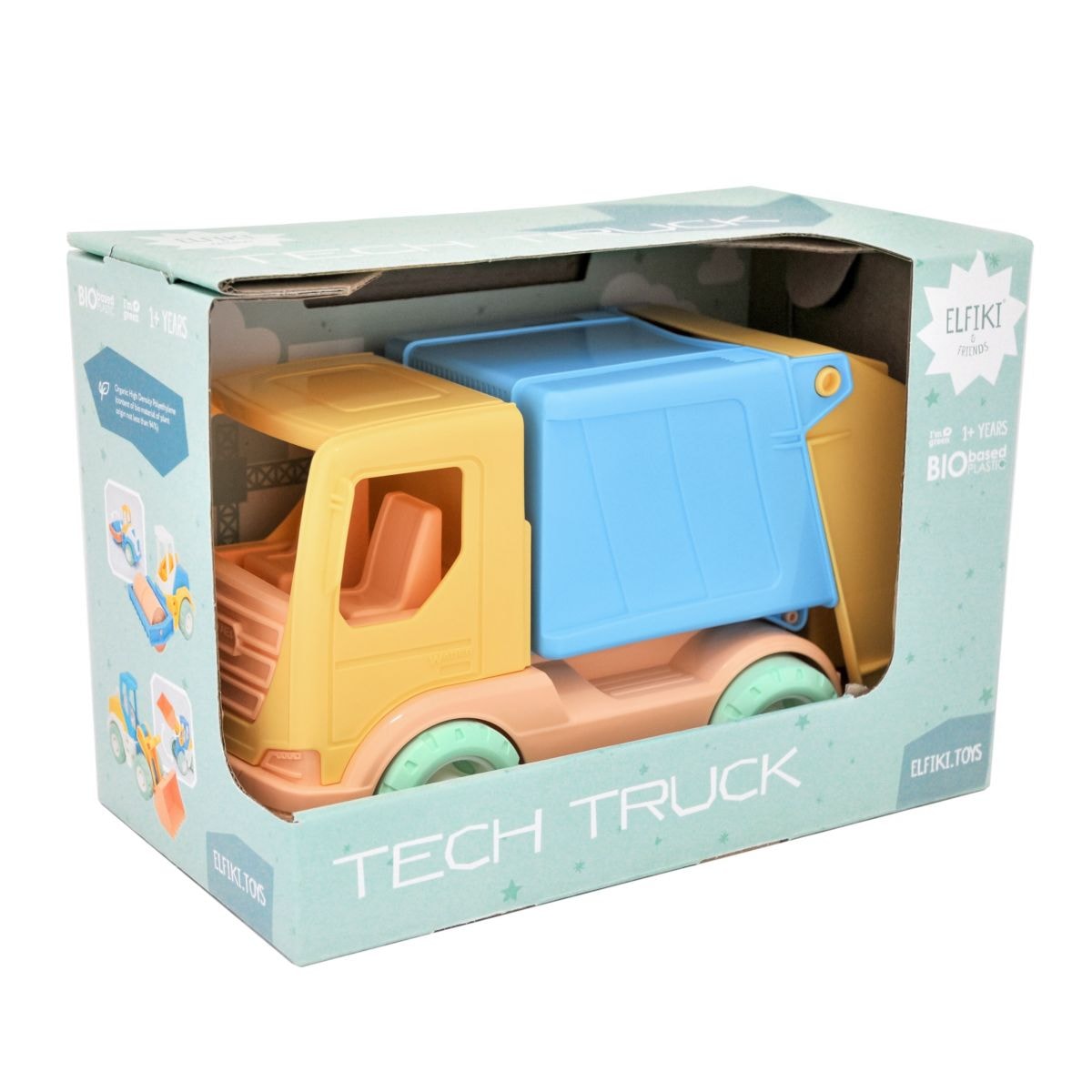 Машинки Tech Truck ELFIKI – купити еко-іграшки в Україні
