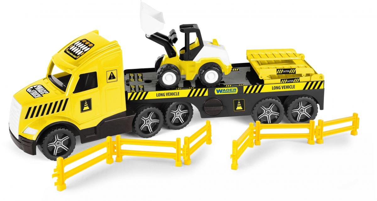 Вантажівка з бульдозером Magic Truck Technic – купити