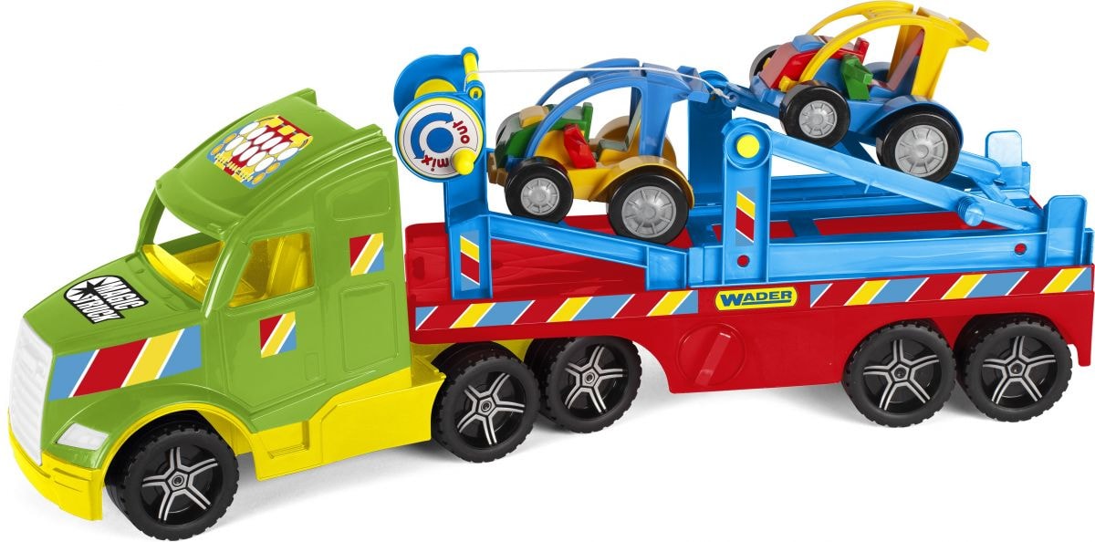 Вантажівка Magic Truck Basic з авто-багги – купити