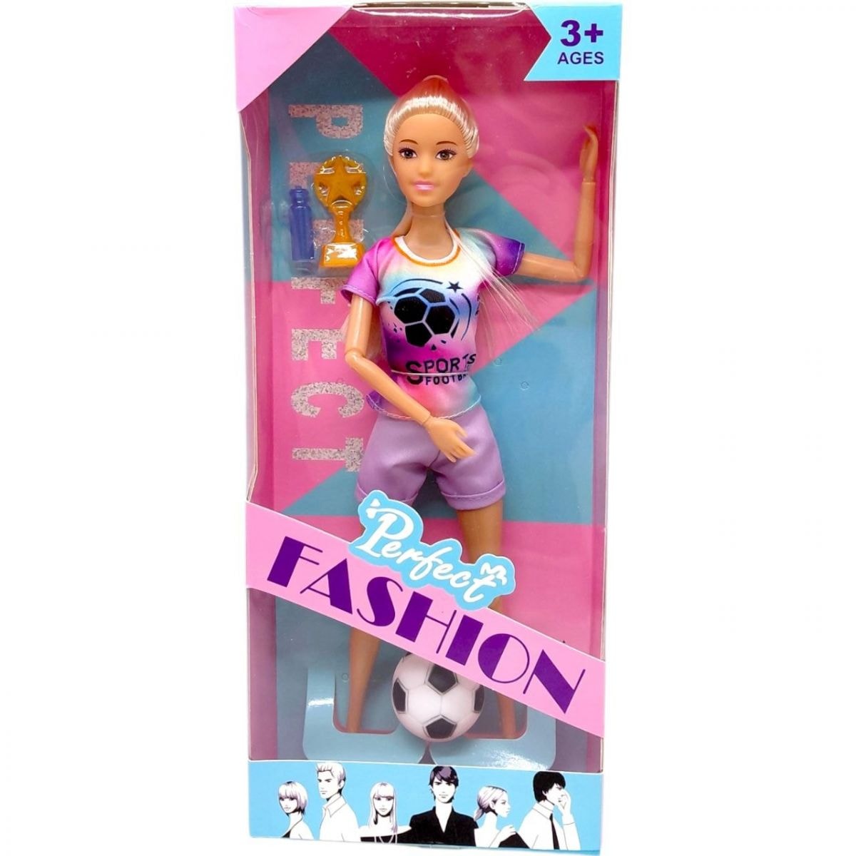 Лялька спортсменка Perfect Fashion 29 см блондинка