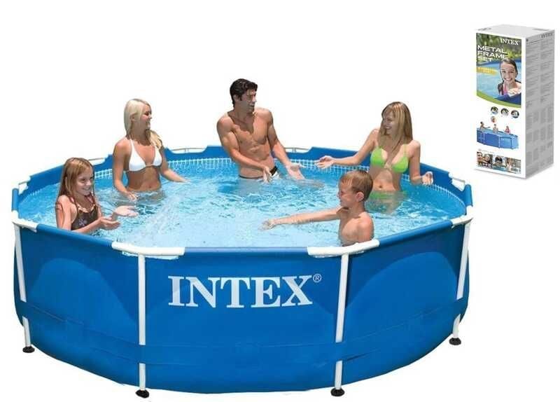 Каркасний басейн Intex Metal Frame 305x76 см, 4485 л