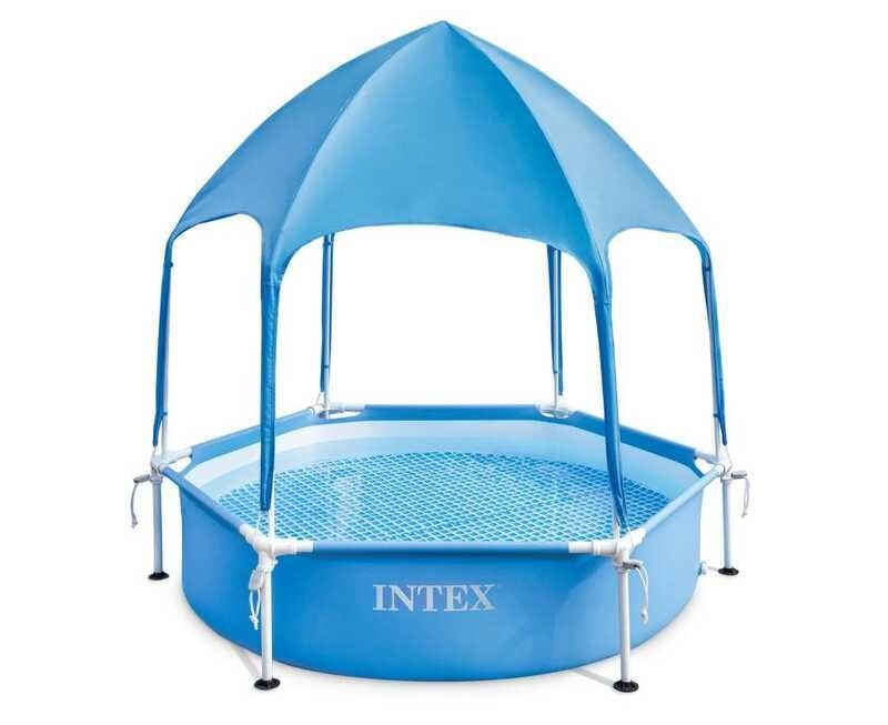 Каркасний басейн Intex Canopy Metal Frame 183x38 см, 700 л