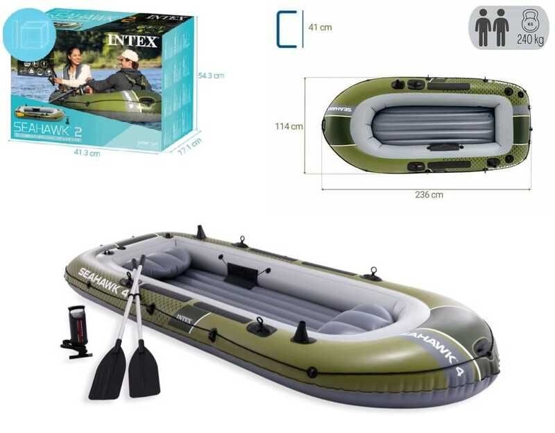 Купити човен Intex SEAHAWK 2, 2-місний
