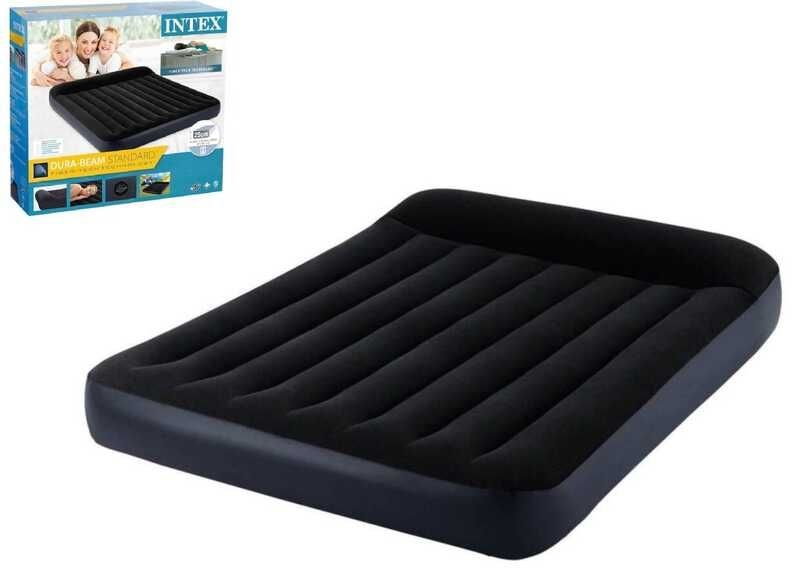 Купити надувне ліжко Intex Велюр двомісне 203х152х25 см