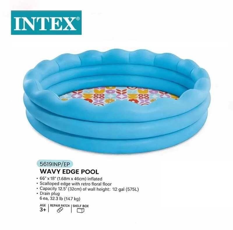Купити надувний басейн Intex Хвилястий Край 168x46 см