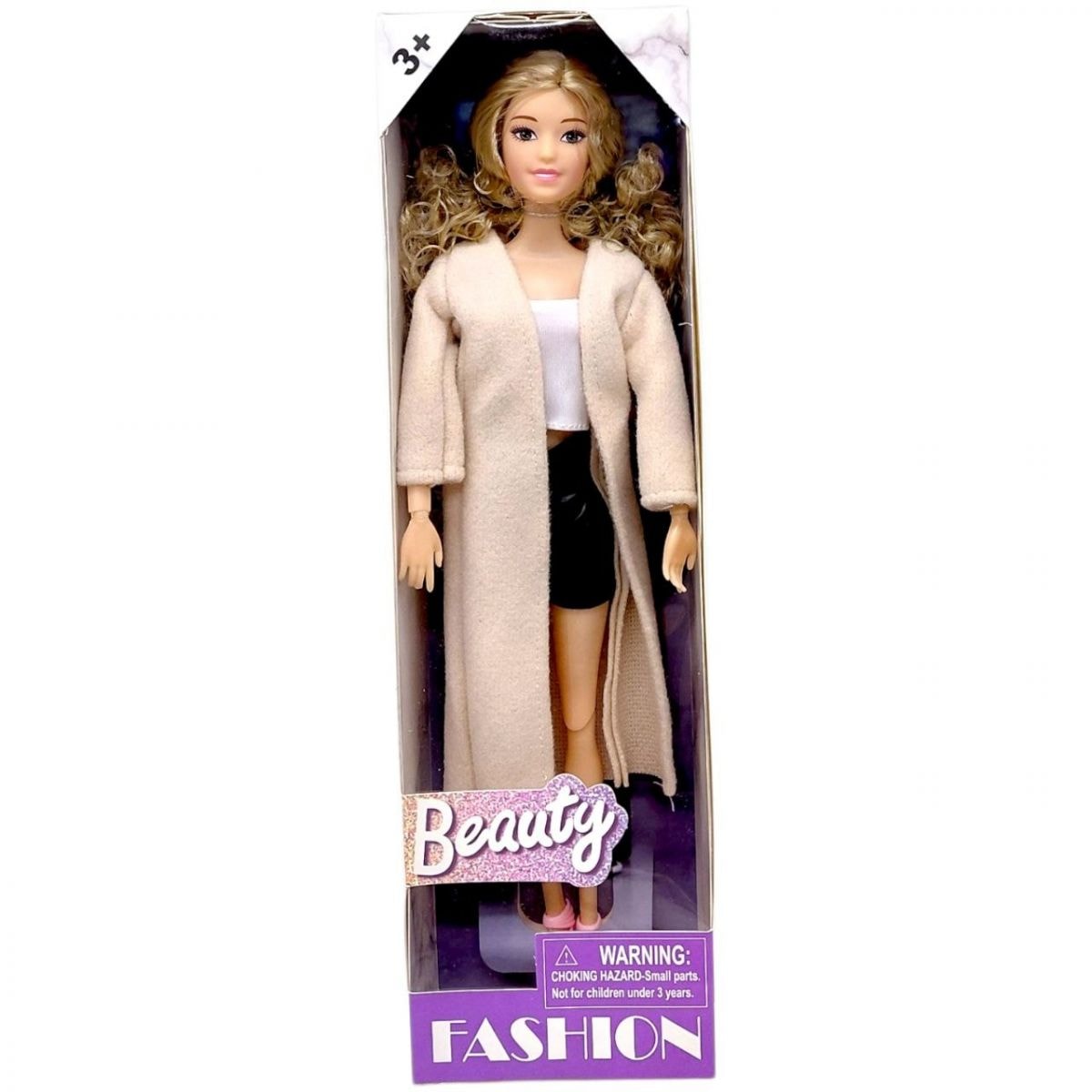 Лялька Fashion Beauty 29 см бежева - купити