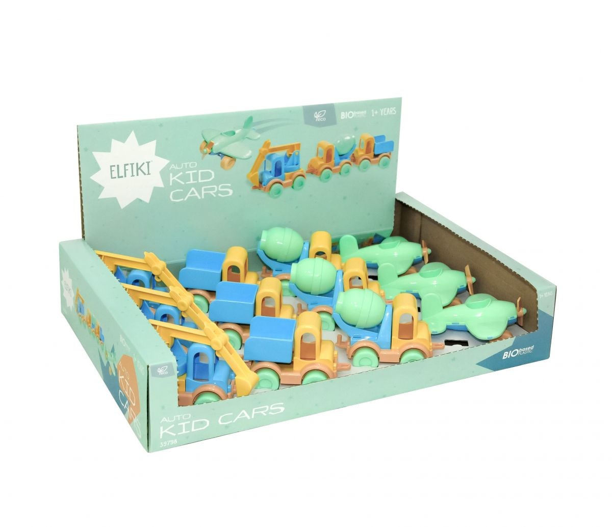 Авто Kid cars ELFIKI еко-іграшка біопластик