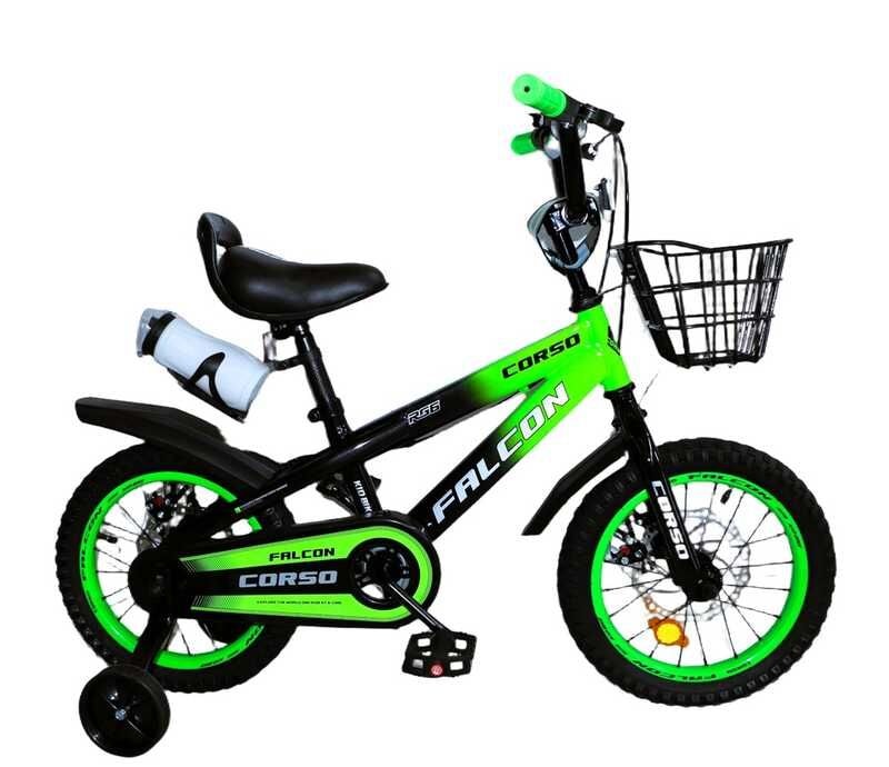 Велосипед 14 Corso Falcon салатовий купити