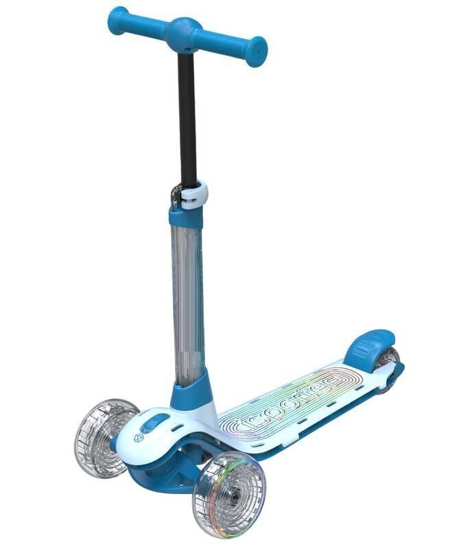 Самокат триколісний Best Scooter блакитний