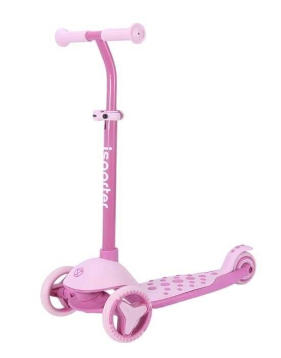 Самокат триколісний Best Scooter рожевий