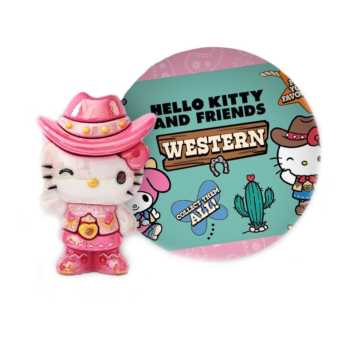 Фігурка-сюрприз COOL THINGS Hello Kitty Зірки Вестерну