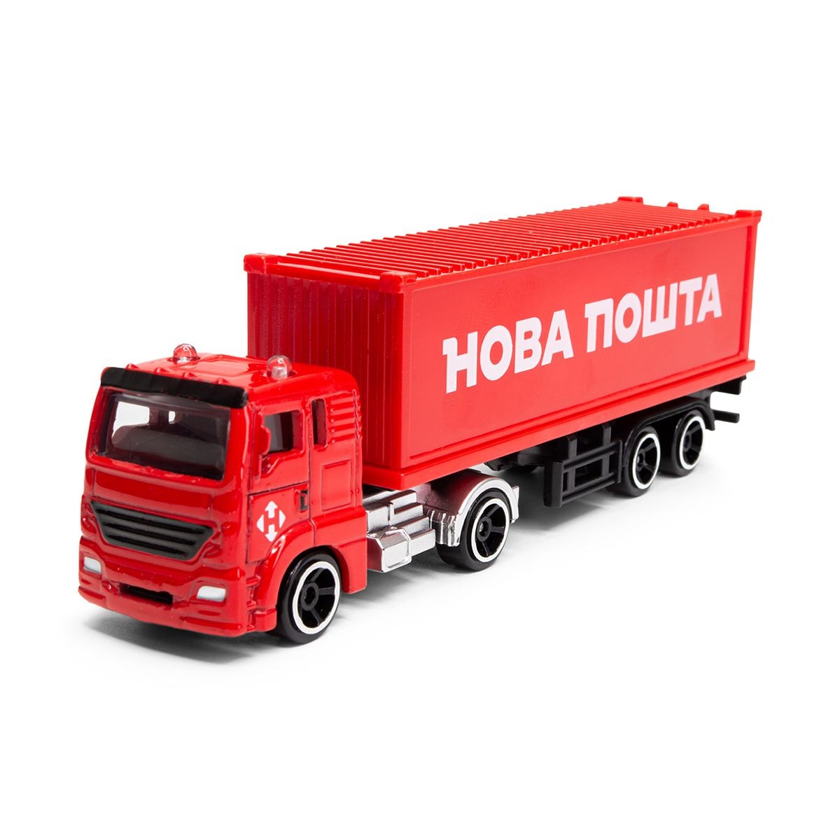 Модель Фура Нова Пошта TechnoDrive в пластиковому боксі