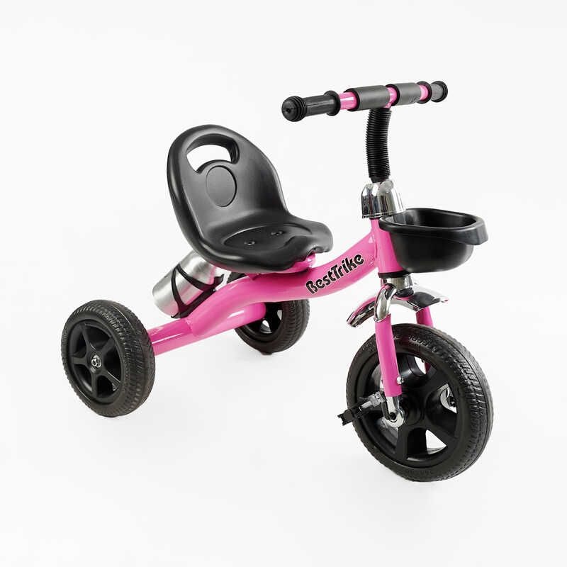 Велосипед 3-х колісний Best Trike рожевий купити