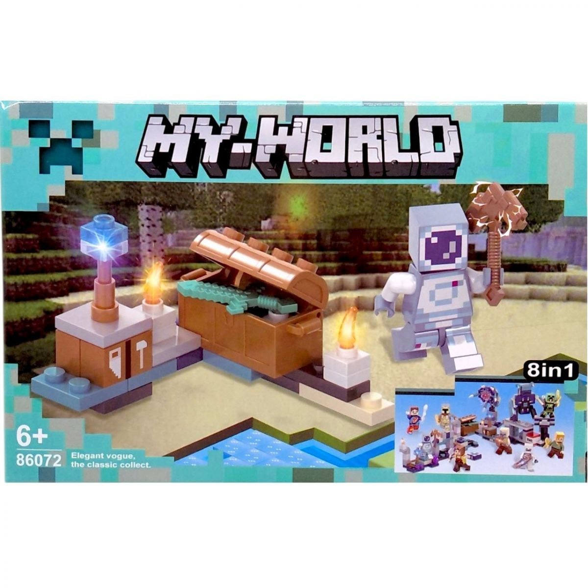 Конструктор Майнкрафт MIC My-World вид 3: купити | Bibikalka