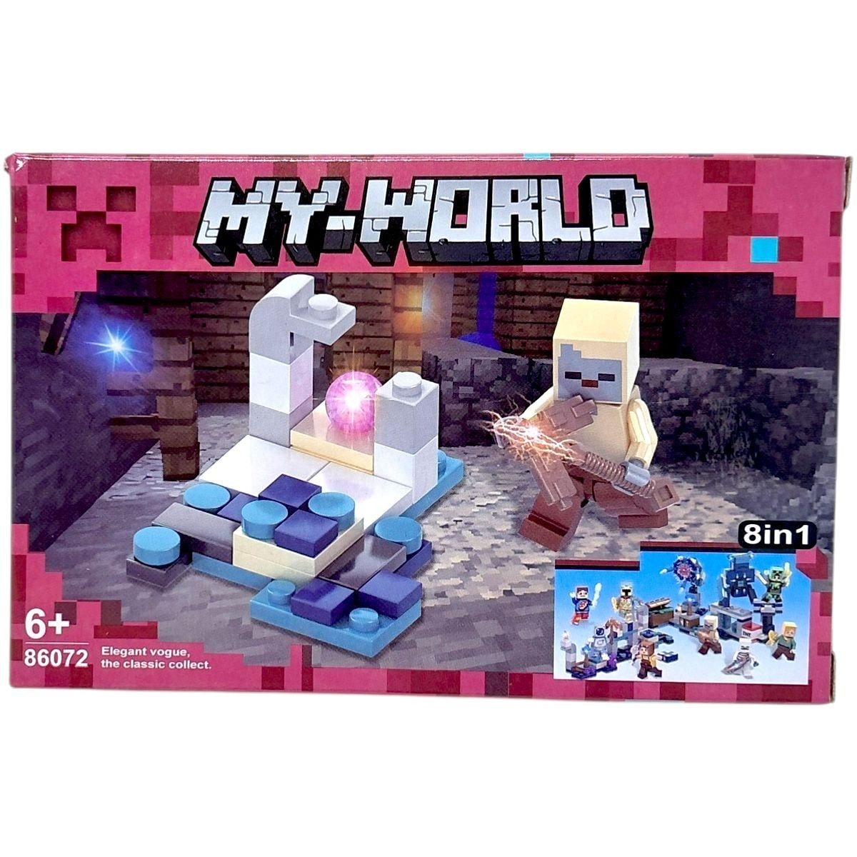 Конструктор Майнкрафт MIC My-World вид 4: купити | Bibikalka