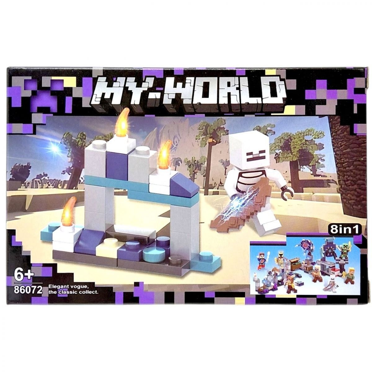 Конструктор Майнкрафт MIC My-World вид 5: купити | Bibikalka