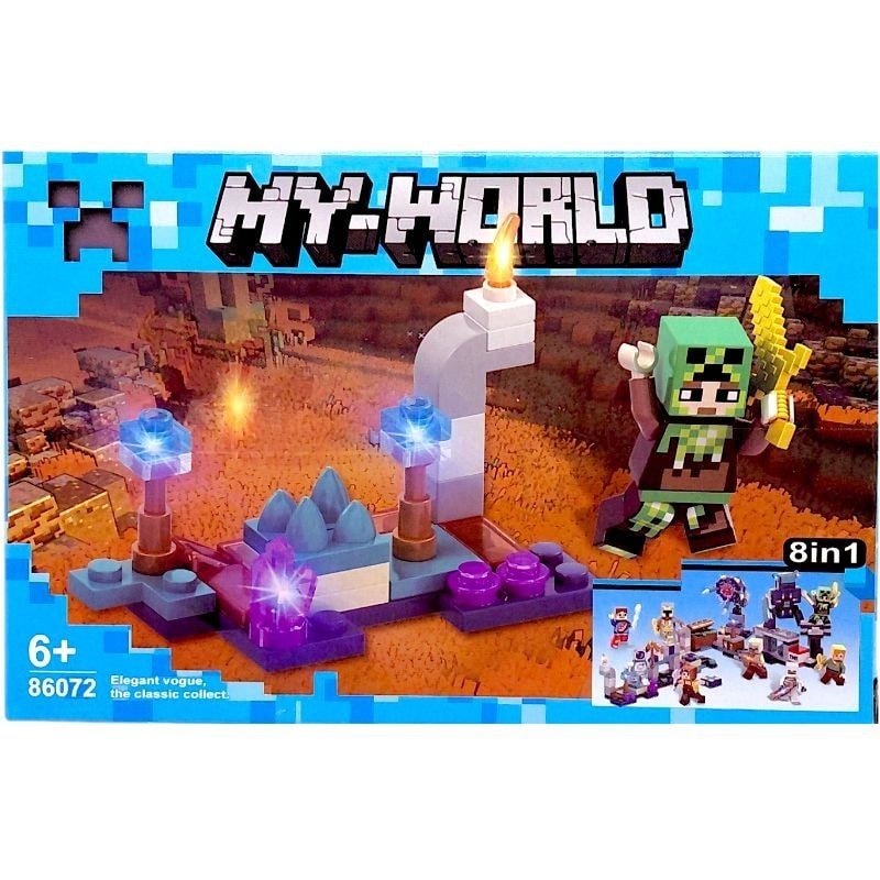 Конструктор Майнкрафт MY-WORLD (вид 6) – купити
