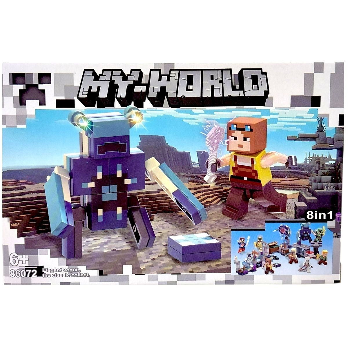 Конструктор Майнкрафт MY-WORLD (вид 7) – купити