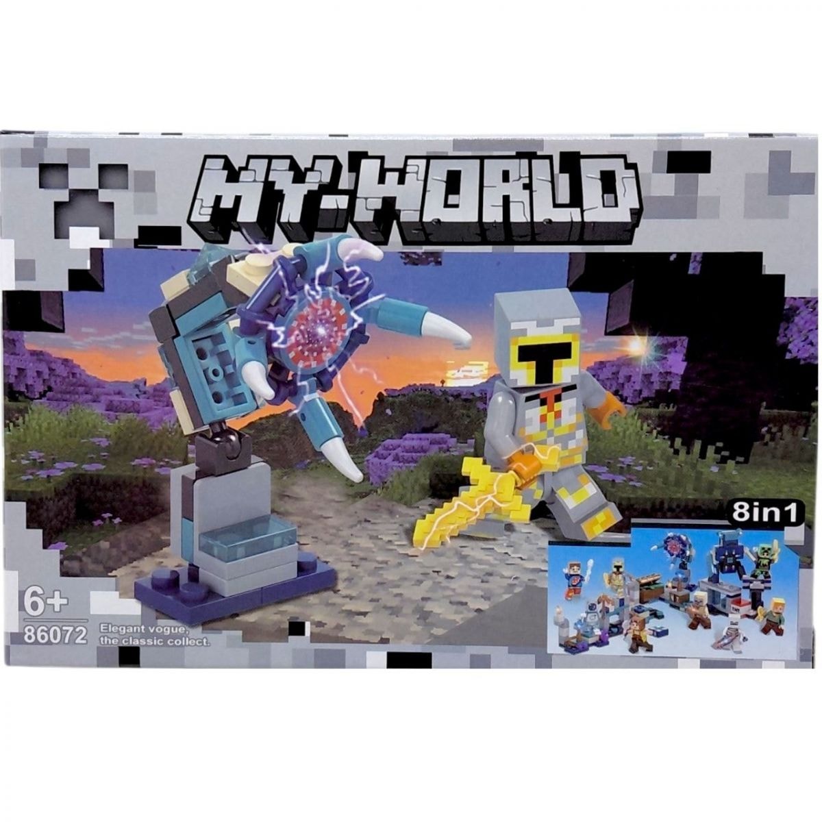 Конструктор Майнкрафт MY-WORLD (вид 8) – купити
