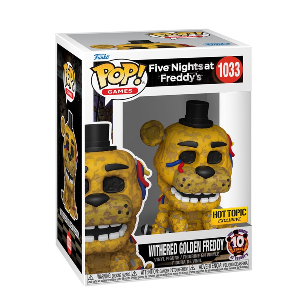 Купити Funko POP! Поламаний золотий Фредді