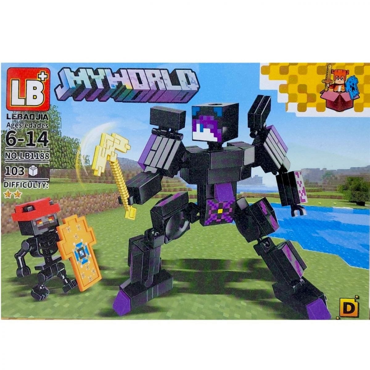 Конструктор MYWORLD (D) LB