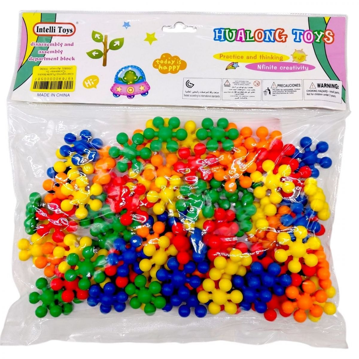 Конструктор Puzzle blocks Сніжинка 3+ MIC купити