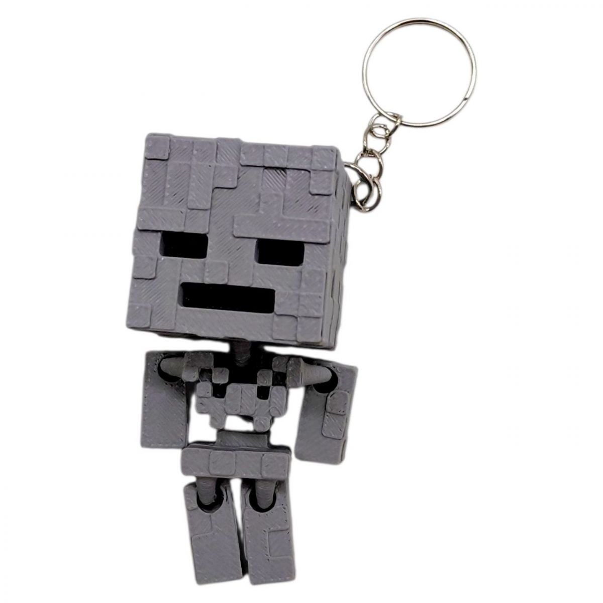3D Брелок Minecraft Chubby Skeleton – Купити в Україні