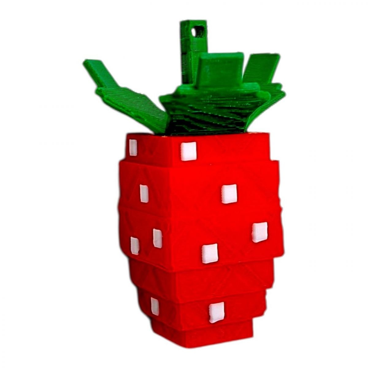 3D Брелоки ROBLOX ELDER STRAWBERRY – Стара полуниця GAG KEYCHAIN