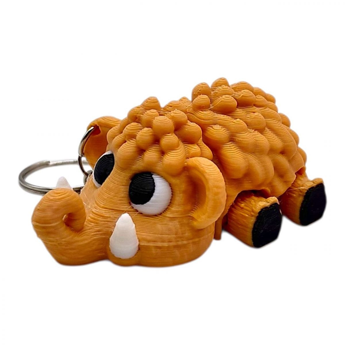 3D Брелок CUTE MAMMOTH Милий МАМОНТ Keychain 3D друк