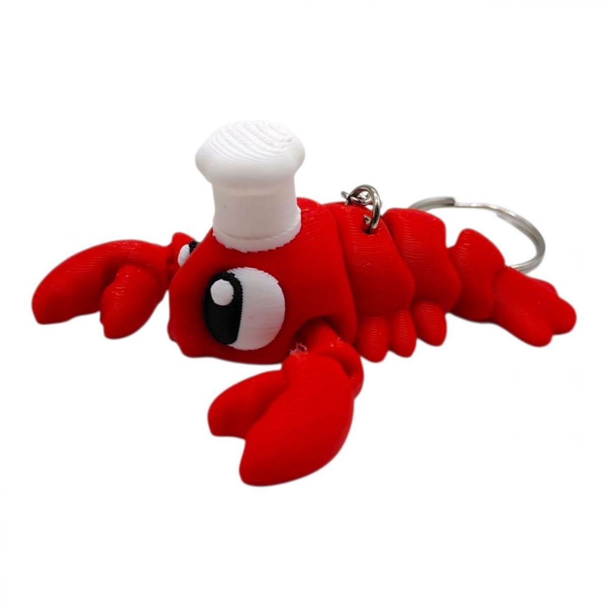 3D Брелок CUTE CHEF LOBSTER – ШЕФ ЛОБСТЕР, ключниця