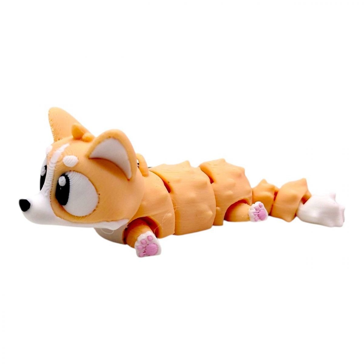 3D Брелок CUTE CORGI – Милий КОРГІ, антистрес іграшка