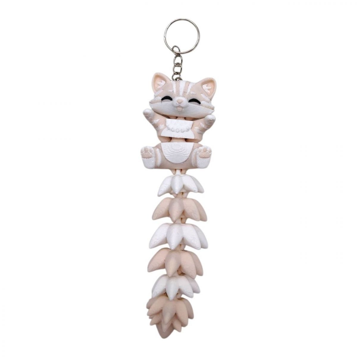 3D Брелок Кіт Хвостик FLEXI CAT LONG TAIL