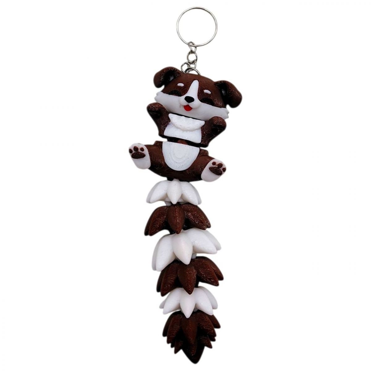 3D Брелок Собака Хвостик FLEXI DOG LONG TAIL