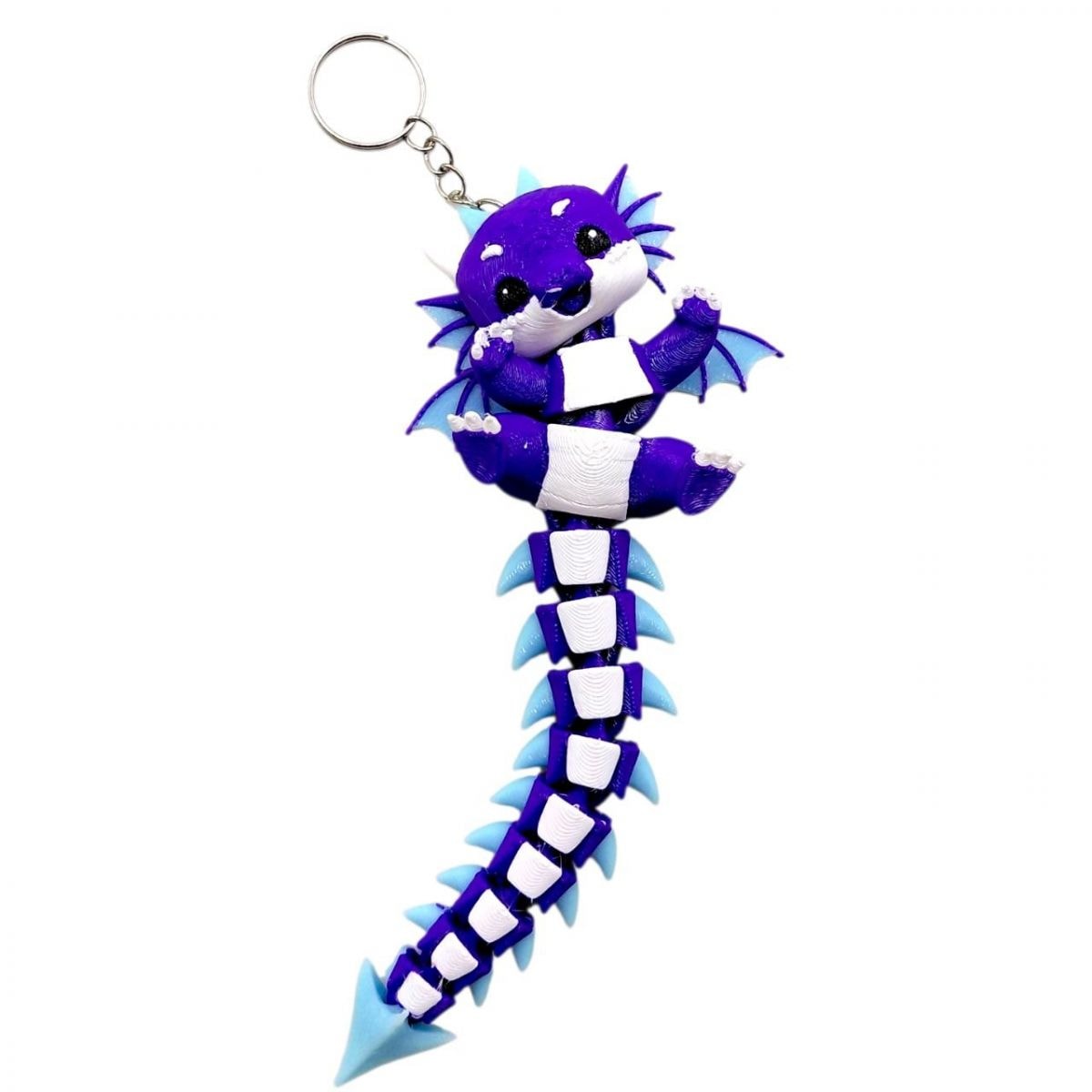 3D Брелок Дракон Хвостик FLEXI DRAGON LONG TAIL