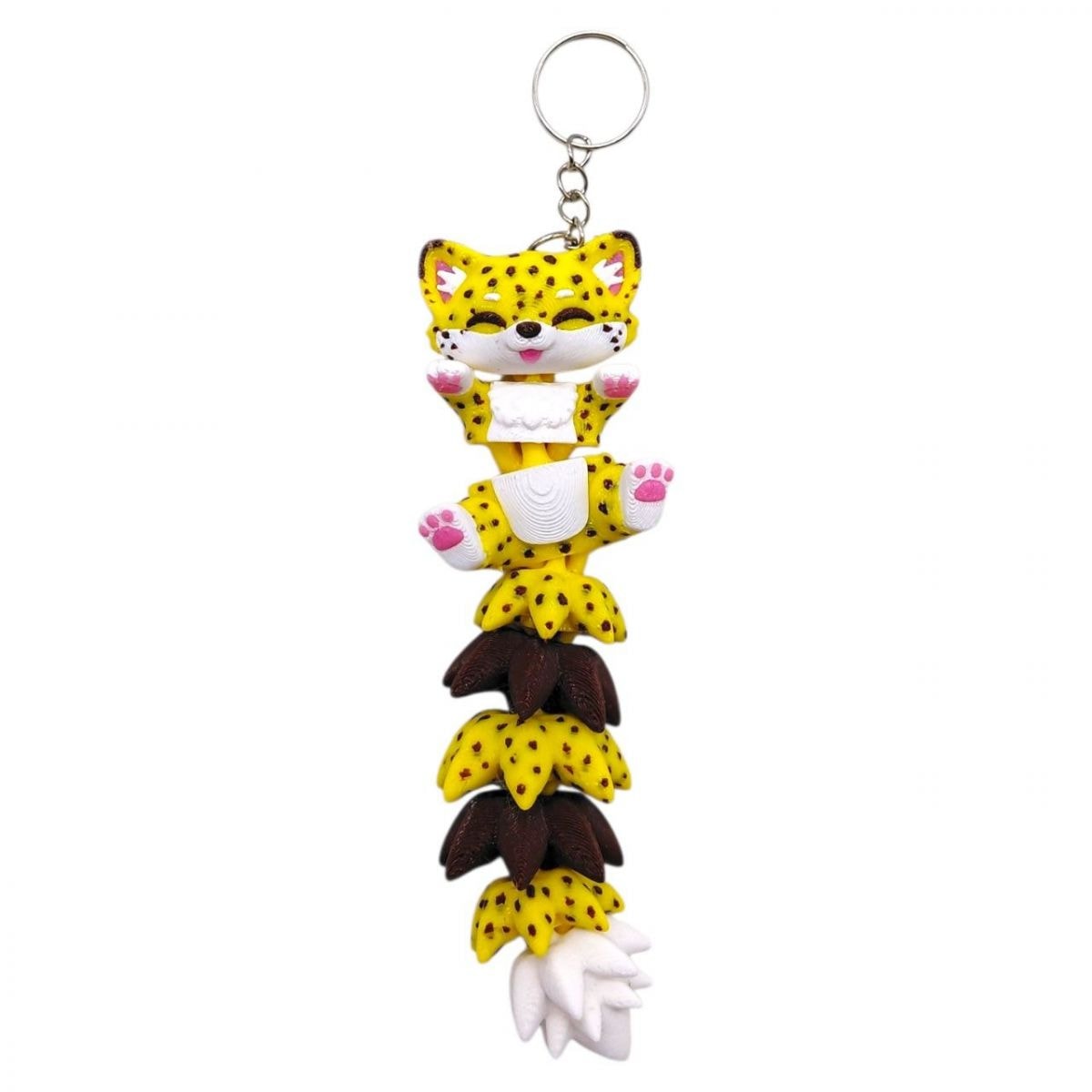 3D Брелок Гепард Хвостик FLEXI CHEETAH LONG TAIL