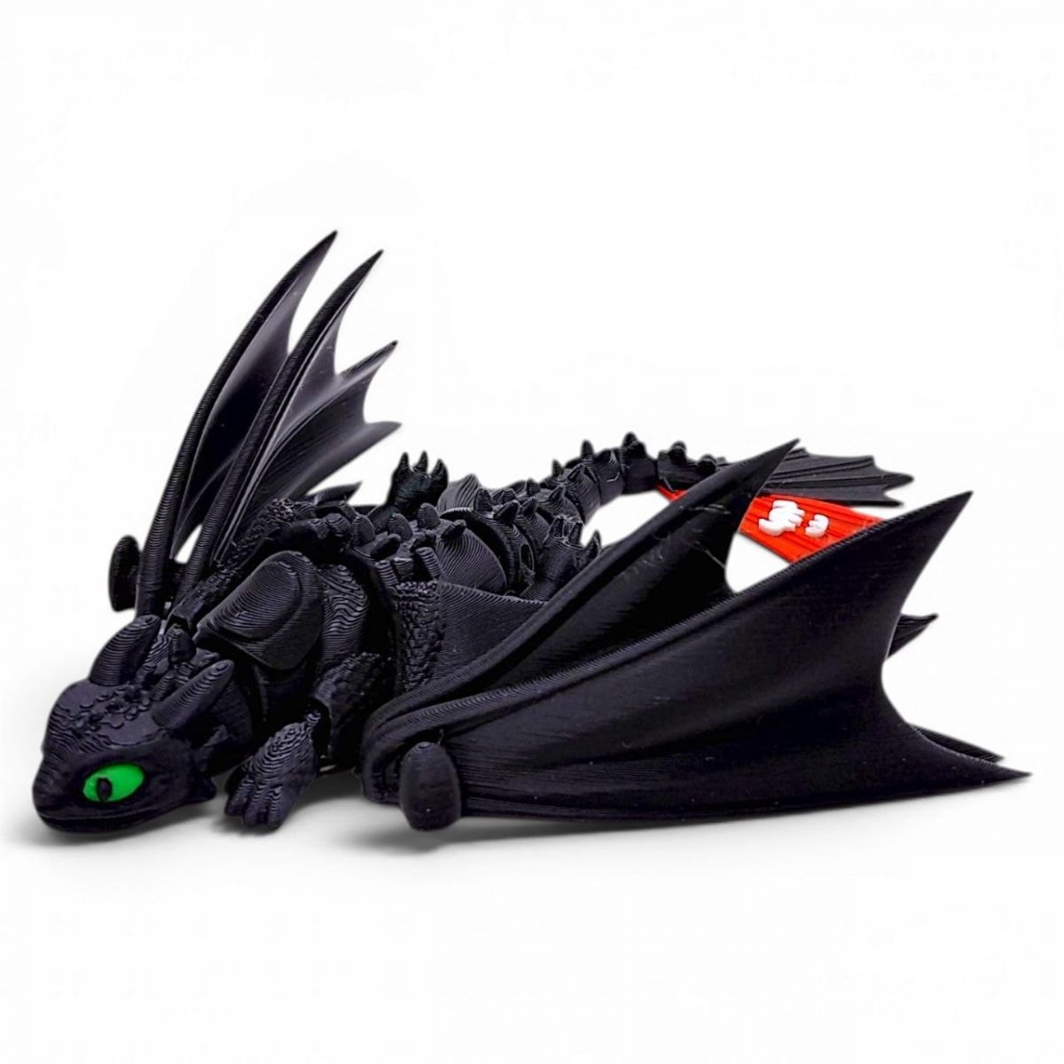 Фігурка 3D HERO DRAGON NIGHT FURY Нічна Лють 17см