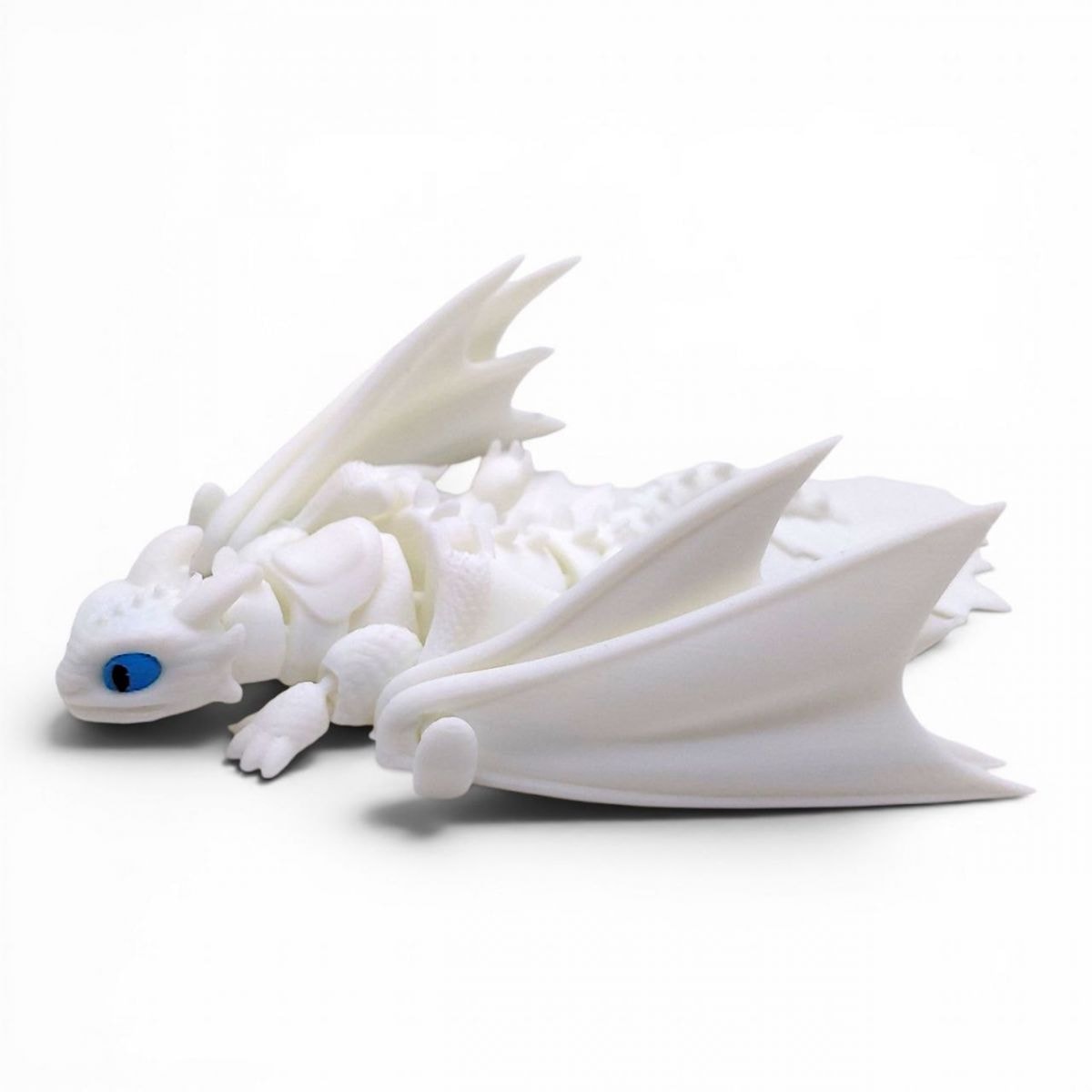 Фігурка 3D HERO DRAGON LIGHT FURY Денна Лють 17см